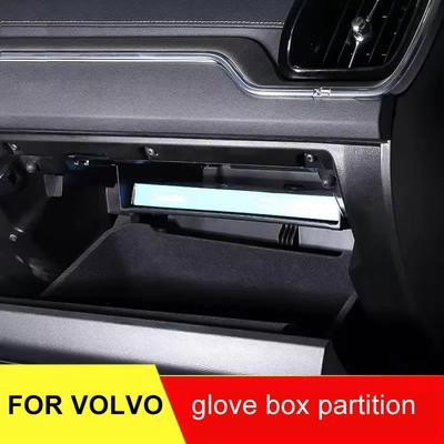 Volvo için torpido gözü bölmesi s60 v60 xc60 s90 v90 araba iç aksesuarlarının saklanması ve depolanması