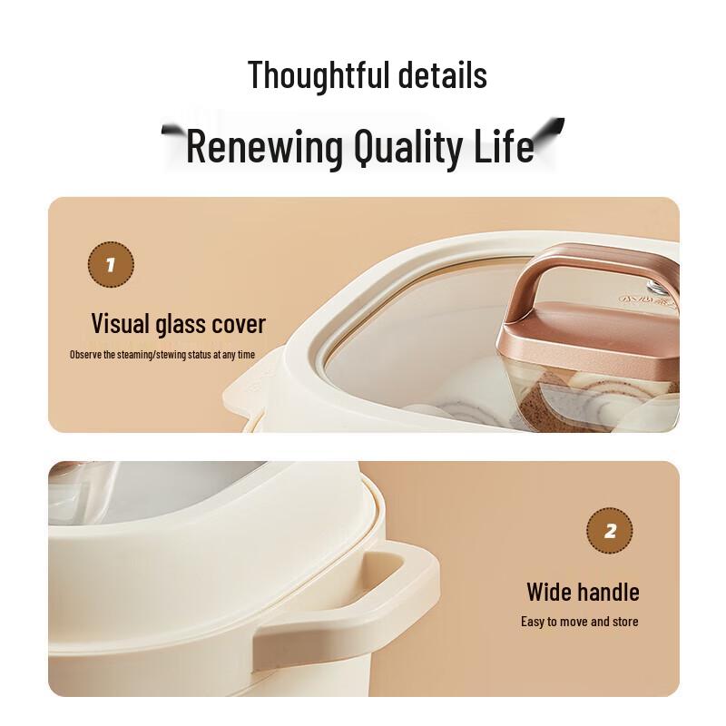 Bear 1.6L Multi-function Electric Stew Pot