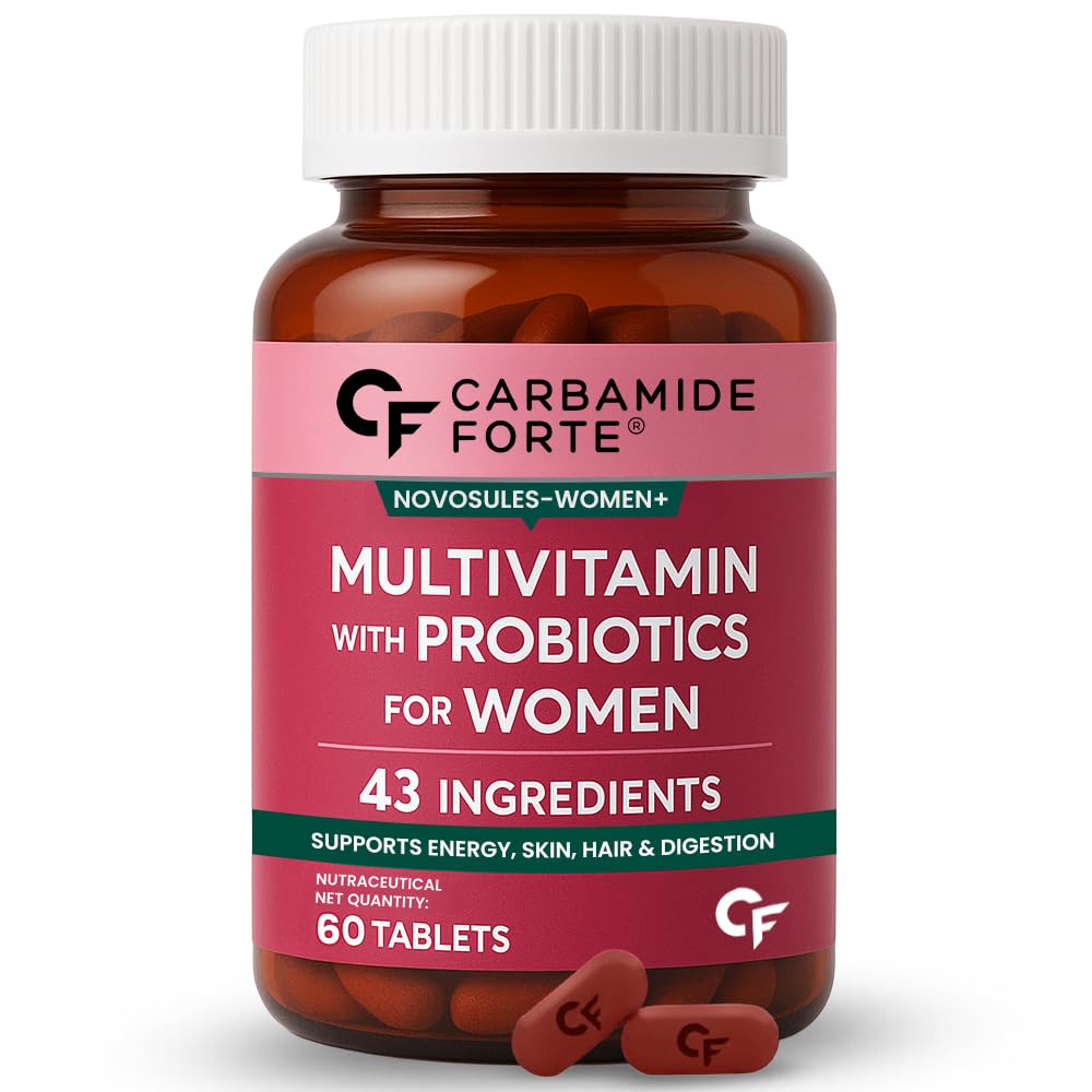

Carbamide Forte Multivitamin Tablets for Women 60 Veg Tablets Daily Energy Immunity Balance Wellness