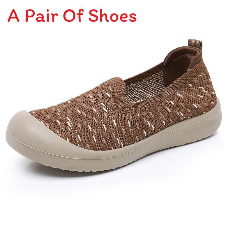 Lazy Slip On Shoes For Women Spring Casual Breathable Non Slip Comfortable Flats