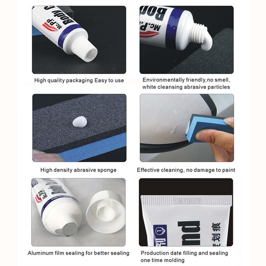 Auto-Kratzer-Lackpflege, Karosserie-Polieren, Kratzpaste, Auto-Versorgung