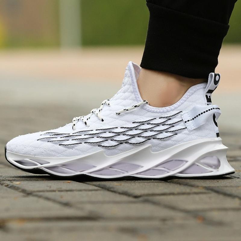 Men's Lightweight Breathable Low-Top Casual Sneakers - Slip- Sole, All-Season Comfort for Hiking & Daily Wear, Lightweight Mesh Upper