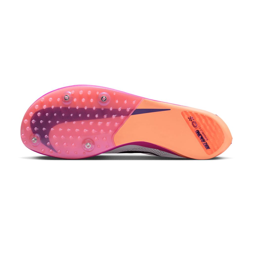 Nike ZoomX Dragonfly 2 White Fire Pink Men Cleats Hyper-Turquoise Obsidian FD8413-100