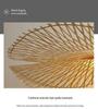 Japanese Style Bamboo Woven Pendant Light for Restaurant, Hotel, B&B, and Hallway Decor