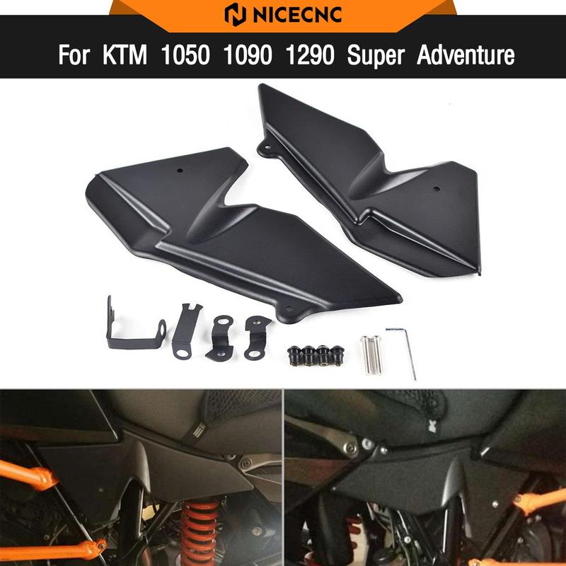 For KTM 1290 Super Adventure 2015-2016 Radiator Side Cover Panel Guard Protector 1050 Adventure 2015-2016 1190 Adventure 2014-16