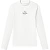Van Gogh Museum 2.0 Solid Color Logo Print Crew Neck Pullover Regular T-Shirt Women Tops Cloud-Mushroom-White F11W318205F-WT