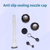 Gas Can Spout Tool Gas Can Spout Nozzles with Screw Collar Caps for 1/2/5/10 Gallon Fuel Containers
