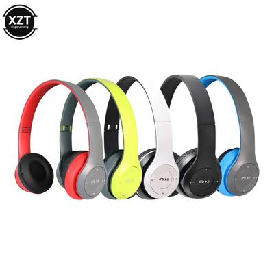 P47 Wireless Headphones 5.0 Bluetooth Earphone Foldable Bass with Memory TF Card For iPhone Sumsamg Phone With Mic Headsets
