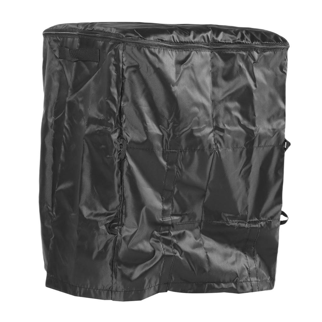 Hot Tub Pump Insulated Cover Water Proof Spa Pump Winter Cover Easy Installation for Outdoor Black