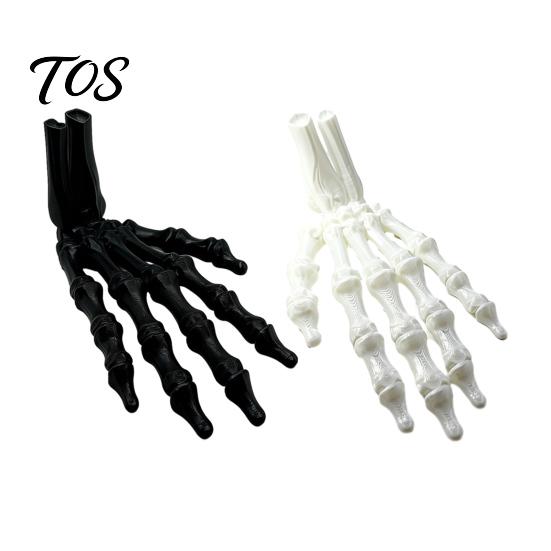 Lifelike Hand Figurine 3D Printed Skeleton Figurine, Spooky Bone Statue for Desktop Sculpture Halloween Party, Gothic Model, Desk Decor Realistic Prop