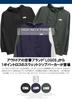 One Colors LOGOS PARK Men's Plus Size Lightweight Logo Print Zip-Up Cardboard Sweatshirt, Size 2L, Black (49)