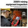 High Accuracy Digital Multimeter 2000V Automotive Tool For Automotive Repair With Backlit Screen And Accurate Readings