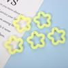 Pastel Star Wave Acrylic DIY Keychain and Hair Accessory Material