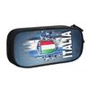 Soccer Italia Figc  Pencil Cases for Boys Girls Large Storage Italyan  Football Lover  Pen Bag Box School Supplies