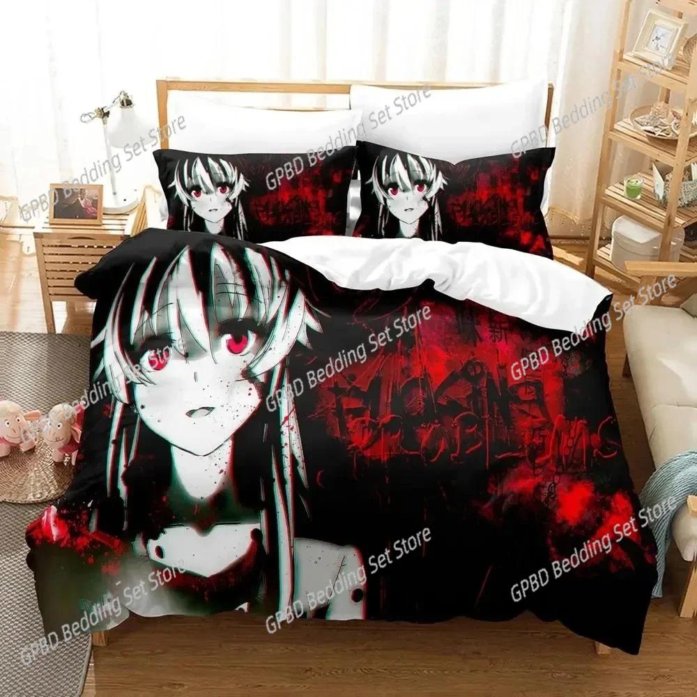 Comforter Anime Future Diary Yuno Gasai Bedding Set Bedroom Soft Modern S Comefortable And