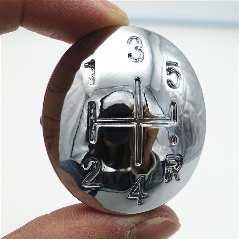 

5/6-швидкісна кришка емблеми ручки перемикання передач для Renault Clio III MK3 Megane Scenic MK2 2003-2009 аксесуари для стайлінгу автомобіля