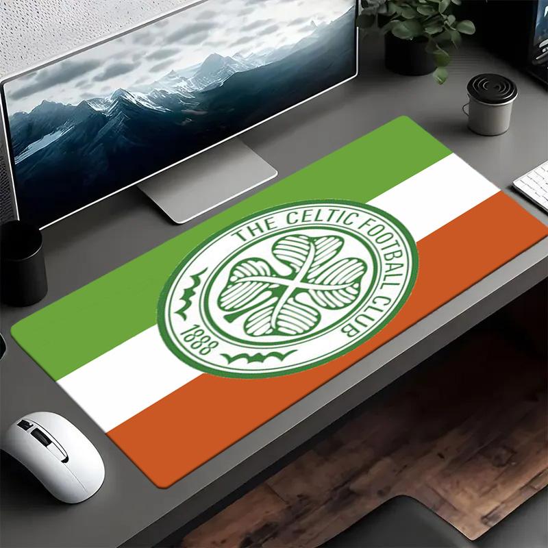 Celtic Fc Crest Design Mouse pad Mouse pad, Gaming Mouse Pad, keyboard pad, Desk Decor for computer notebook Fan Gift Birthday Gift