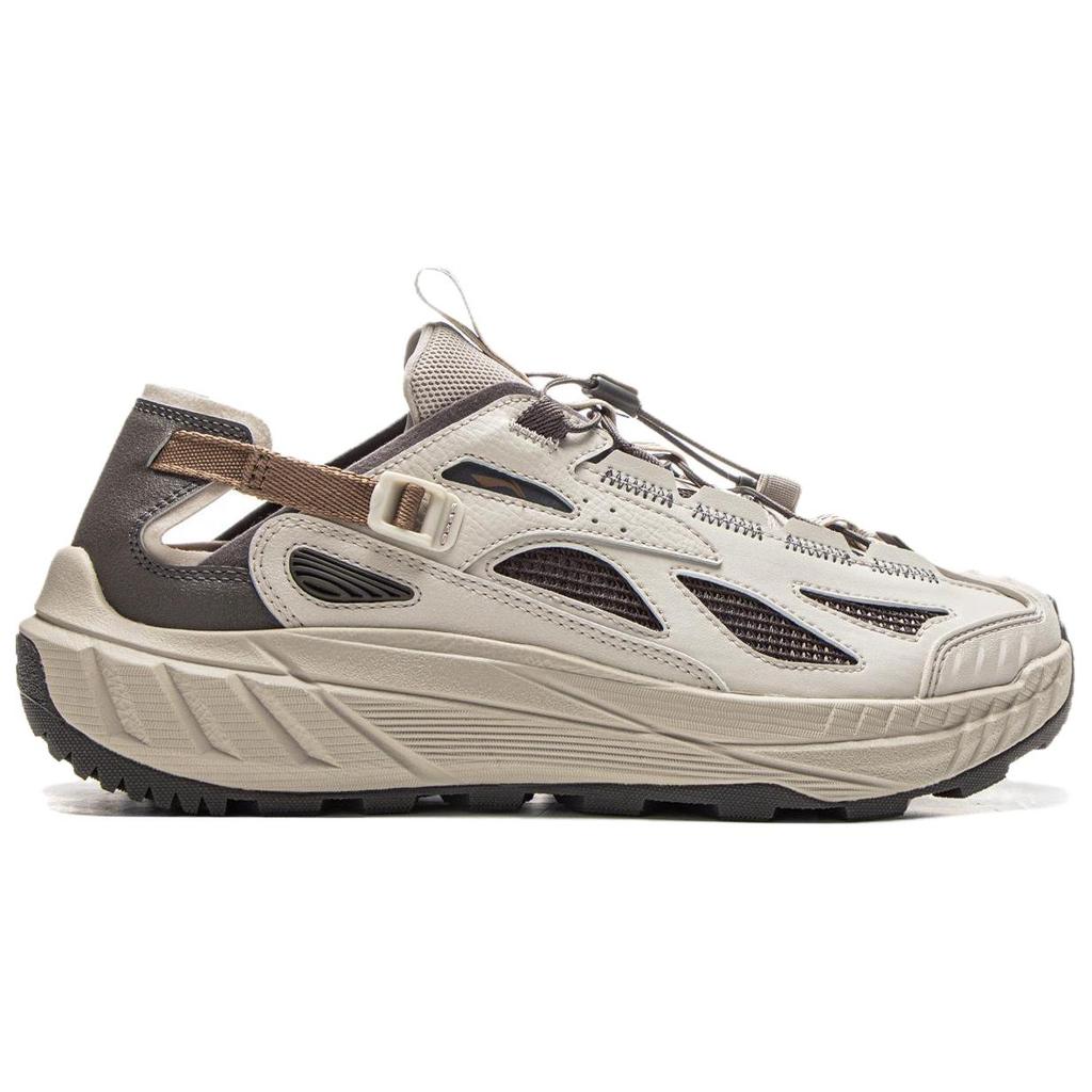Li-Ning Yijie Lite 2.0 Komfortable Trendy Sklisikre Pustende Støtte Bekkesko Herresko Beige AHLV011-1