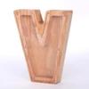 Wooden Letters Piggy Bank DIY Creativity Coin Banknotes Children's Money Box Funny Money Organizer Storage Box Home Decors