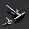 1 Types Garage Door Opener T Lock Handle with 2keys Secure Garage Door Locks