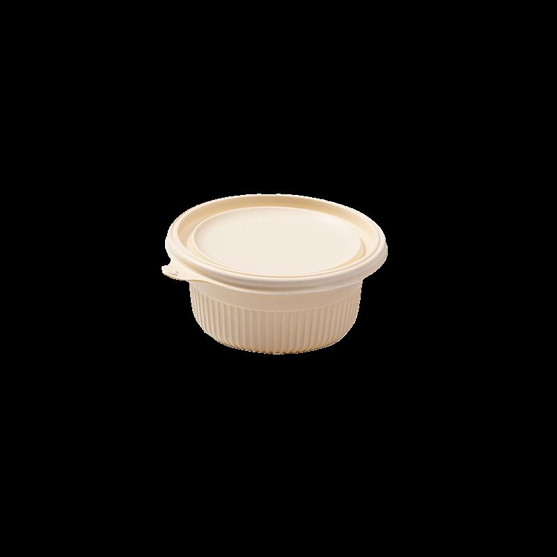 Mr. Corn Biodegradable Round Food Containers
