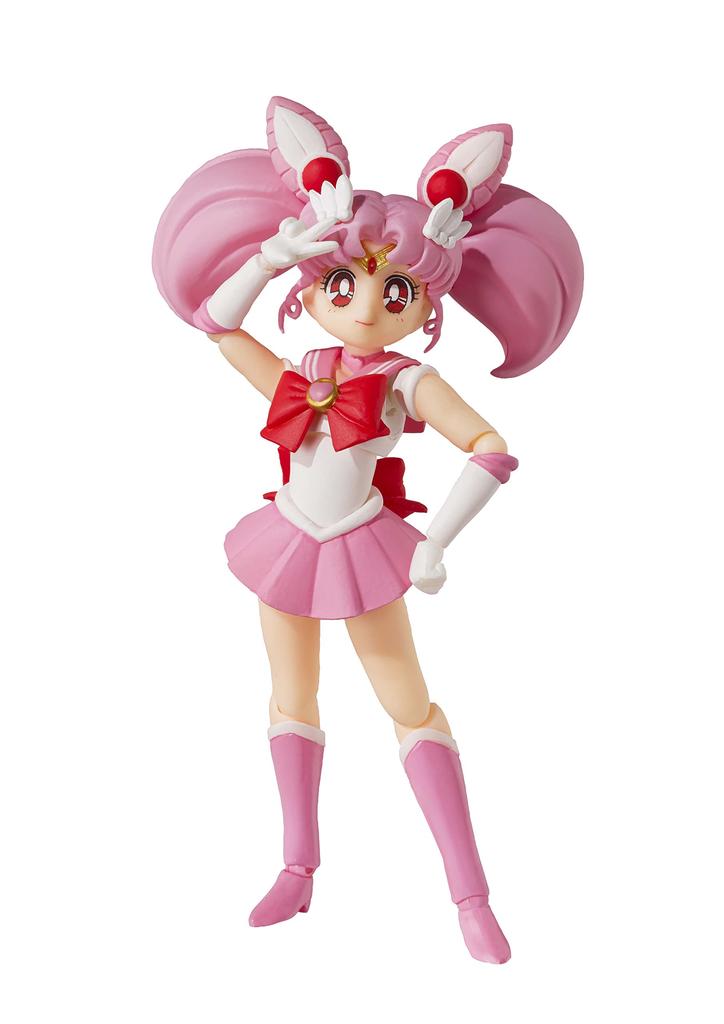 TAMASHII NATIONS Sailor Moon Sailor Chibi Moon Color 140mm ABS PVC Painted Action Figure BAS62983 S.H.Figuarts -Animation Edition- Approx. &
