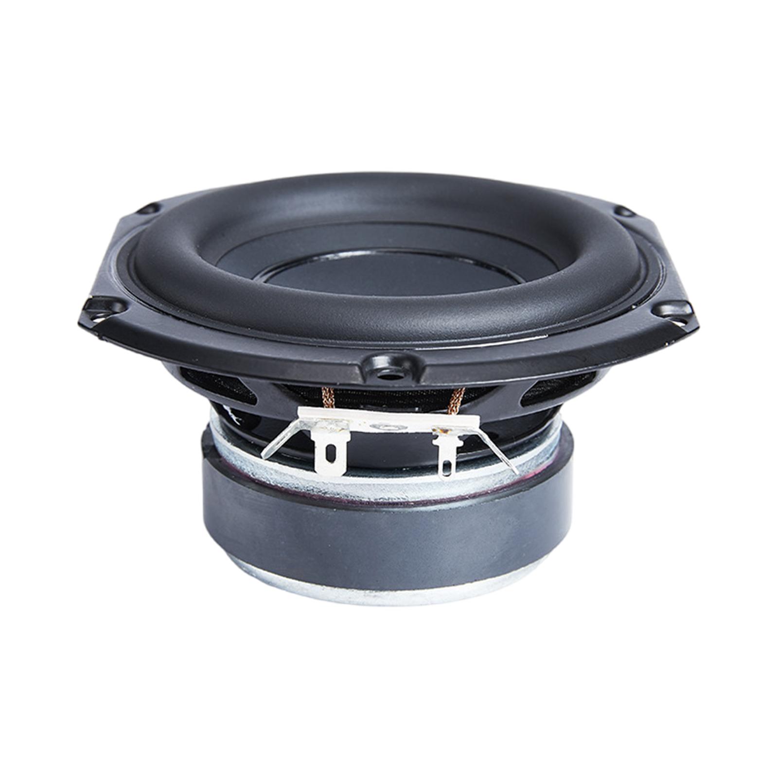 4Inch Subwoofer Speaker DIY Home Theater Bookshelf Loudspeaker Theater Bass Speaker 4ohm 25W Super Bass Audios Woofer 1