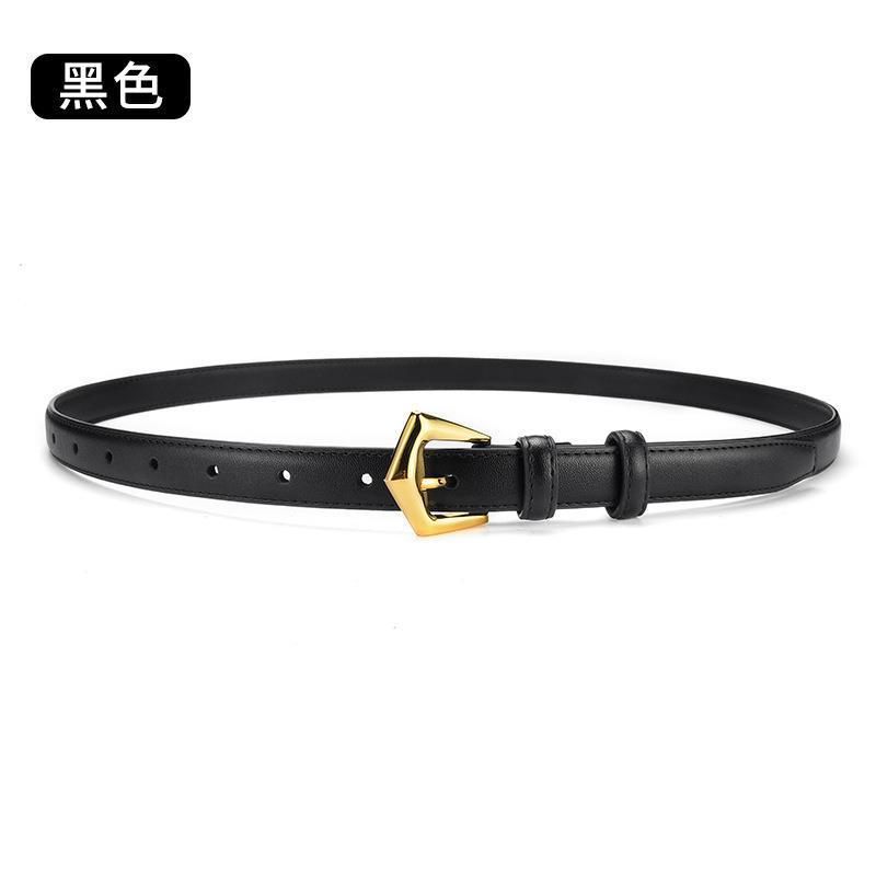 

Женский кожаный ремень, Аксессуары в тренде личности, Джинсовый ремень, Женский премиум 110cm чёрный