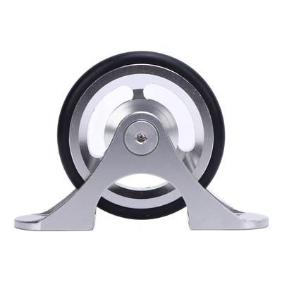 Bike Mudguard Bearing Easy Wheel Lightweight Aluminum Alloy Bike Mudguard Push Wheel for Folding