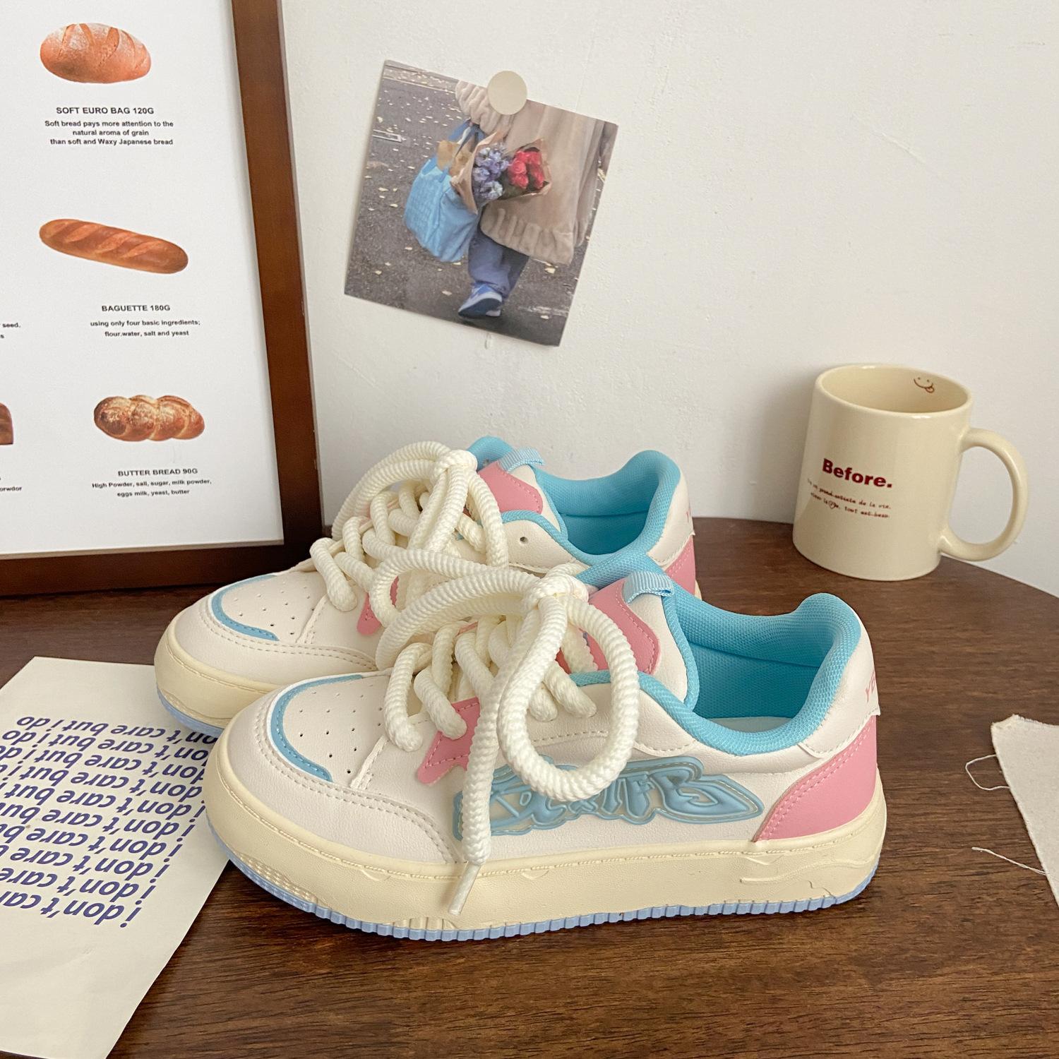 Дофамин платформа обувь для ходьбы весна ins тренд нишевая повседневная кеды спортивный под 35