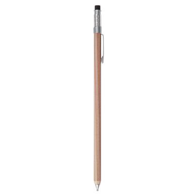 Wooden Hexagonal Mechanical Pencil Mini [MUJI] 0.5mm