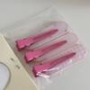 3Pcs Women Hairpin Plaid Dots Stripes Pattern Flat Hair Clip Non-pulling Hairpin Parent-child Hair Accessories