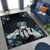 Anime Black Butler Sebastian Ciel Cartoon Cartoon Rug for Bedroom Living Room Sofa Home Doormat Decor,Kids Non-slip Floor Mat