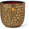 Pot boule - CAPI EUROPE - Clay NL - 43 x 41 cm - Noir/or