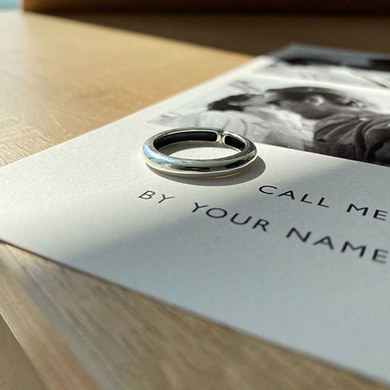 925 Sterling Silver Ring For Women Vintage Geometric Design Adjustable Fashionable Jewelry