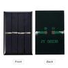 2ks 0,28W 2V mini solární panel Polykrystalický silikonový malý solární článek DIY vodotěsný kemping