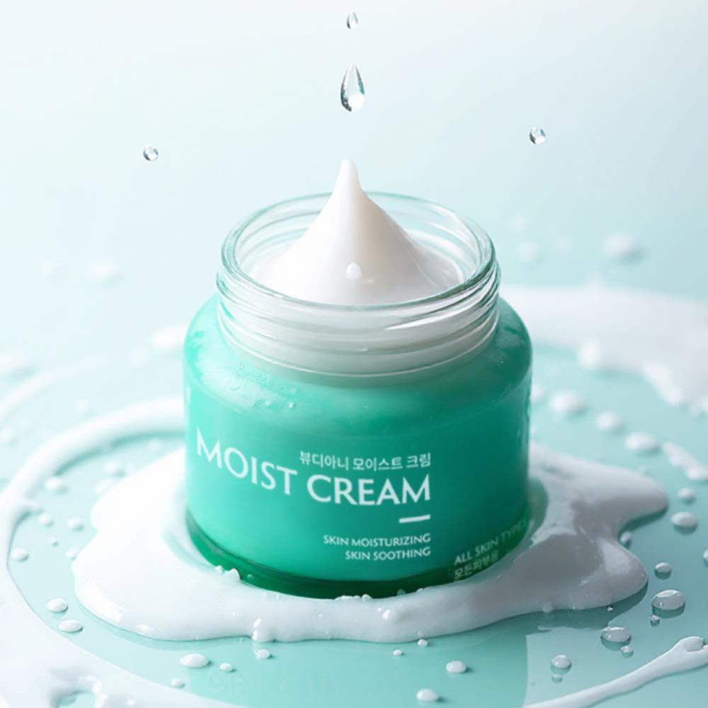 BEAUDIANI Hyaluronic Acid Shea Butter Moisture Cream 50ml Intense Hydration Deep Moisturizing Soothing Cream