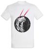 Laser T-Rex T-Shirt Mens Womens Tees Top Tyrannosaurus Robot Fun Geek Rex Nerd Dinosaur Cyborg