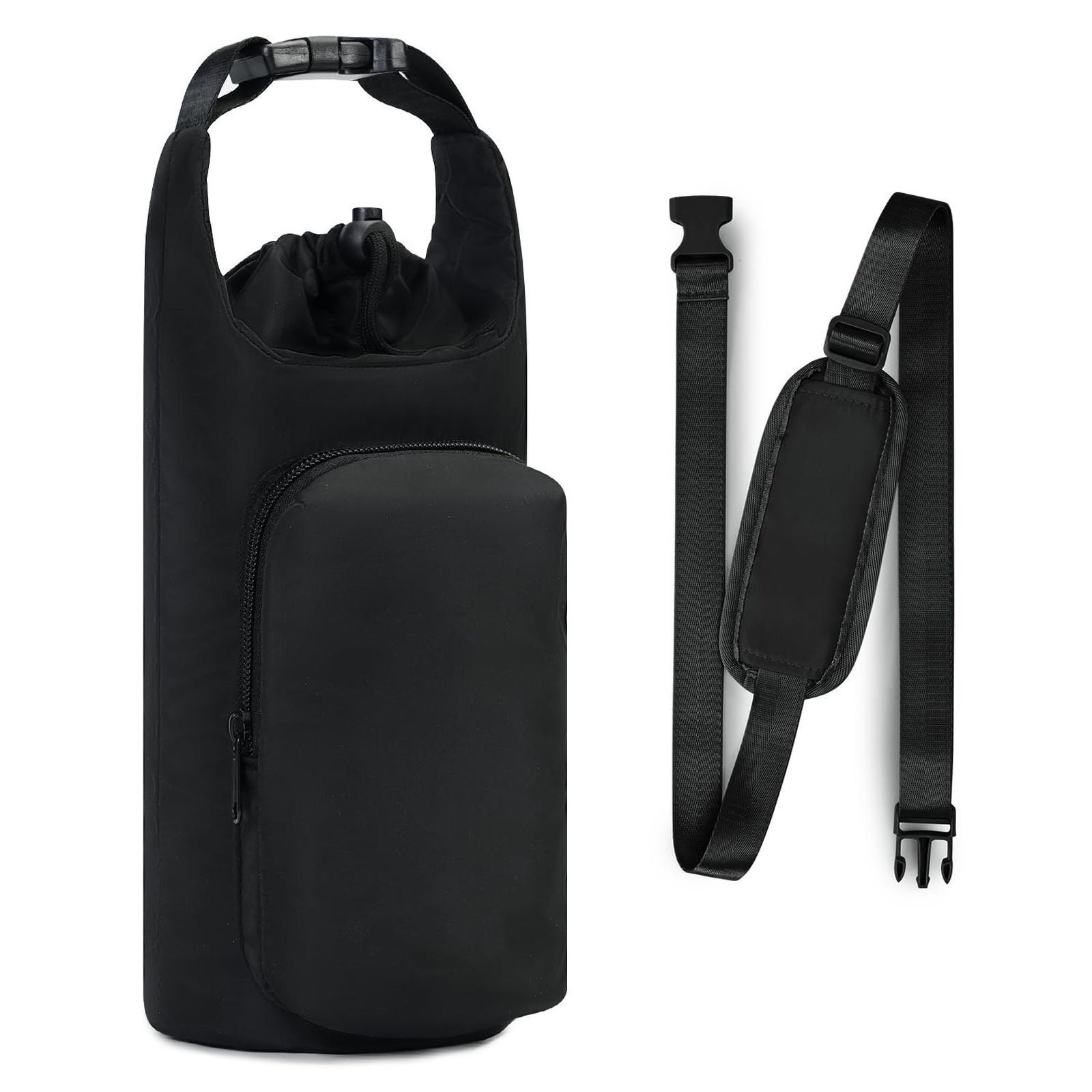 Water Bottle Holder With Strap 32oz 40oz 20oz 24oz Water Bottle Holder With Strap Insulated Water Bottle Carrier Sling Bag One Size