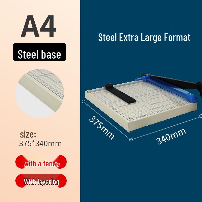 A4 Guillotine Paper Cutter for Office and Home