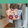 Style Bamboo Handbag With Embroidery And Sequin Decor For Daily Use