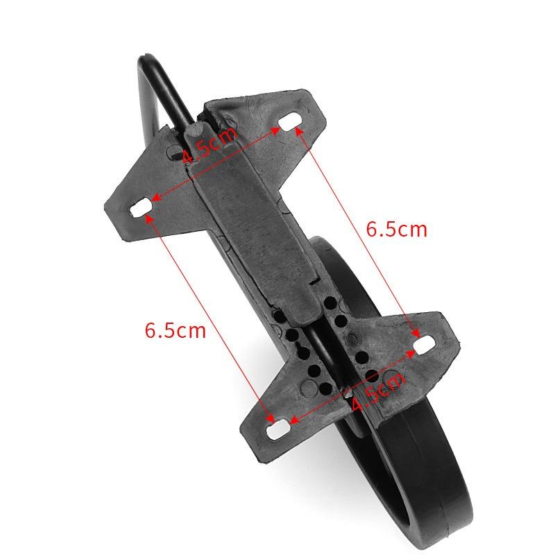85mm wygodne składane kółka do koszyków na bagaż przenośny wózek na zakupy sprzęt narzędzia akcesoria