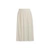 Originals Solid Color Split Midi Skirt Women Skirts White HF7545