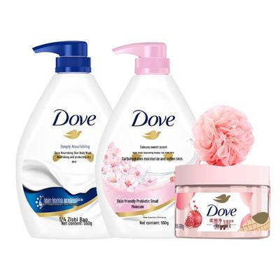 Dove Cherry Blossom & Deep Moisturizing Shower Set