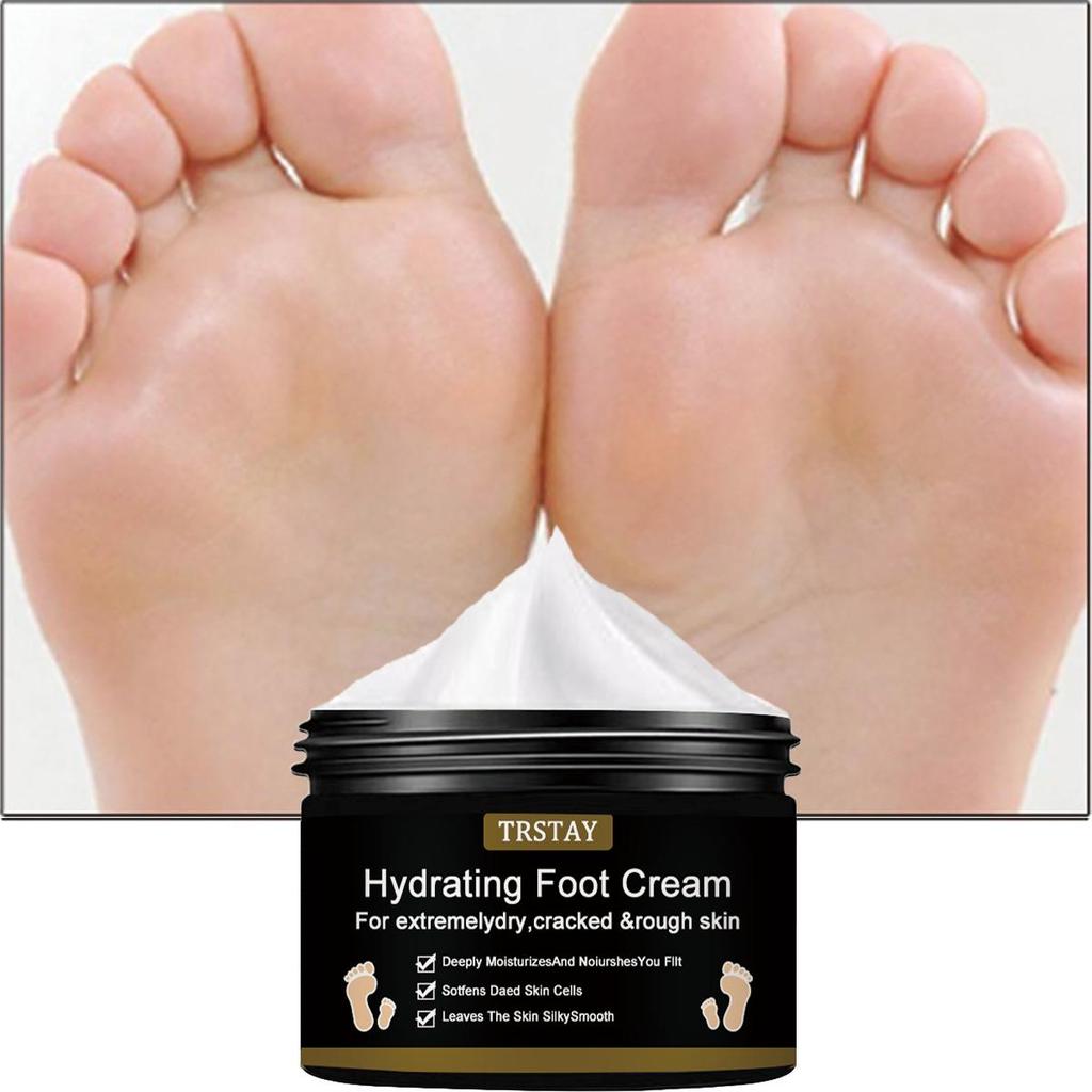 Hydratační krém na nohy, vhodný pro extrémně suchou, popraskanou a drsnou pokožku, hloubkově hydratační a vyživující pleťový hydratační krém