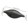 Aluminum Decorative Fruit Tray Versatile Leaf-Shaped
