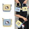 Cute Kitty Cat Small Shoulder Bag With Colorblock Nylon For Daily Use
