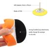 41PCS Car Headlight Restoration Kit 3 Inch Car Polishing Sanding Discs with 1/4 Inch Shank Backing Pad Scouring Pad for Cleaning