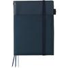 Kokuyo (KOKUYO) Notebook Cover Notebook Systemic Ring Notebook Compatible A5 Leather Navy Blue 50...