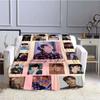 Serie Bellezza Vera Hwang in Youp Cha EunWoo Coperta di Flanella Arte Stellare Coperta Calda per Letto Camera da Letto Divano Coperta da Picnic Regalo
